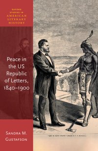 cover of the book Peace in the US Republic of Letters, 1840-1900