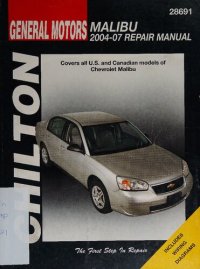 cover of the book Chilton's General Motors Malibu 2004-07 Repair Manual