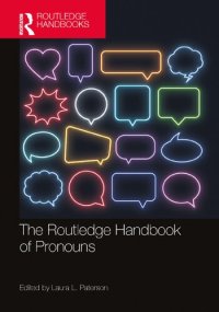 cover of the book The Routledge Handbook of Pronouns