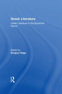 cover of the book Greek Literature in the Byzantine Period