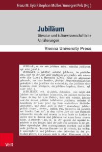 cover of the book Jubiläum: Literatur- und kulturwissenschaftliche Annäherungen