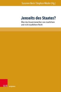 cover of the book Jenseits des Staates?: Über das Zusammenwirken von staatlichem und nicht-staatlichem Recht