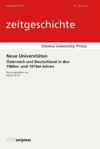 cover of the book Neue Universitäten: Österreich und Deutschland in den 1960er- und 1970er-Jahren