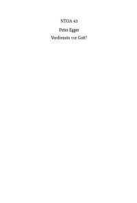 cover of the book Verdienste vor Gott?: Der Begriff zekhut im rabbinischen Genesiskommentar Bereshit Rabba