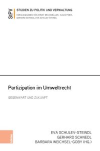 cover of the book Partizipation im Umweltrecht: Gegenwart und Zukunft