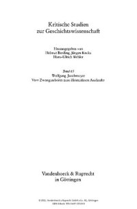 cover of the book Vom Zwangsarbeiter zum Heimatlosen Ausländer: Die Displaced Persons in Westdeutschland 1945-1951