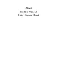 cover of the book Trinity - Kingdom - Church: Essays in Biblical Theology