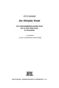 cover of the book Der königliche Knecht