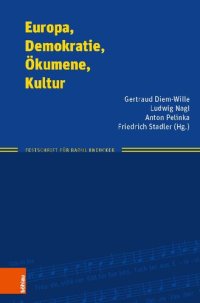 cover of the book Europa, Demokratie, Ökumene, Kultur: Festschrift für Raoul Kneucker