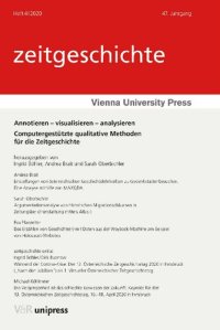 cover of the book Annotieren – visualisieren – analysieren: Computergestützte qualitative Methoden für die Zeitgeschichte