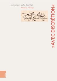 cover of the book "Avec discrétion": Rethinking Froberger