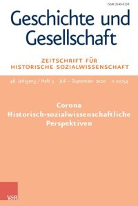 cover of the book Corona – Historisch-sozialwissenschaftliche Perspektiven: Geschichte und Gesellschaft. Zeitschrift für Historische Sozialwissenschaft Heft 3/2020