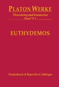 cover of the book Euthydemos: Übersetzung und Kommentar