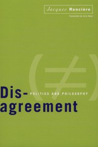 cover of the book Disagreement: Politics and Philosophy