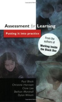 cover of the book Assessment for Learning: putting it into practice