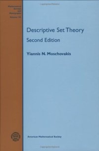 cover of the book Descriptive Set Theory  2nd Edition  (Mathematical Surveys and Monographs)