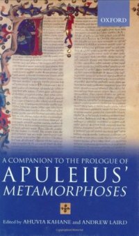 cover of the book A Companion to the Prologue to Apuleius' Metamorphoses