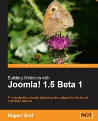 cover of the book Building Websites with Joomla! 1.5 Beta 1