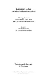 cover of the book Die Verwaltung der Geschichte: Denkmalpflege und Staat in Deutschland 1871-1933