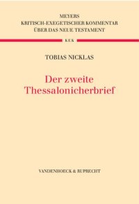 cover of the book Der zweite Thessalonicherbrief