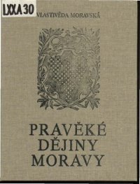 cover of the book Vlastivěda moravská