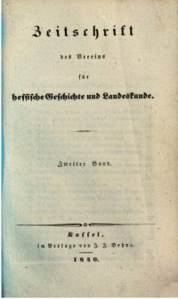 cover of the book Zeitschrift des Vereins für Hessische Geschichte und Landeskunde