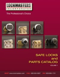 cover of the book Lockmasters 2010 Safe Locks Parts Catalog