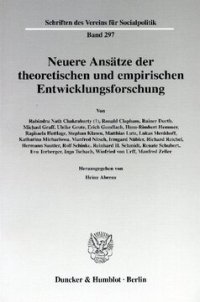 cover of the book Neuere Ansätze der theoretischen und empirischen Entwicklungsforschung