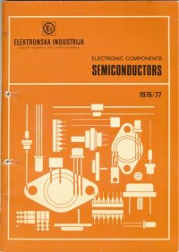 cover of the book Ei Niš Electronic components - Semiconductors 1976-1977