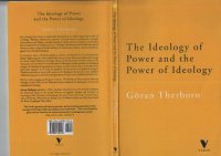 cover of the book The Ideology of Power and the Power of Ideology