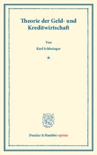 cover of the book Theorie der Geld- und Kreditwirtschaft