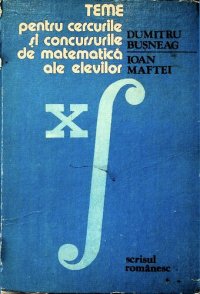 cover of the book Teme pentru cercurile și concursurile de matematică ale elevilor