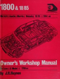 cover of the book 1800 & 18/85 Owner's Workshop Manual