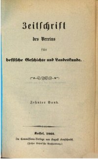 cover of the book Zeitschrift des Vereins für hessische Geschichte und Landeskunde