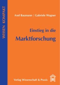 cover of the book Einstieg in die Marktforschung