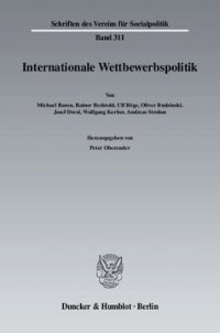 cover of the book Internationale Wettbewerbspolitik