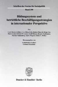 cover of the book Bildungssystem und betriebliche Beschäftigungsstrategien in internationaler Perspektive