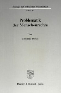 cover of the book Problematik der Menschenrechte