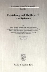 cover of the book Entstehung und Wettbewerb von Systemen