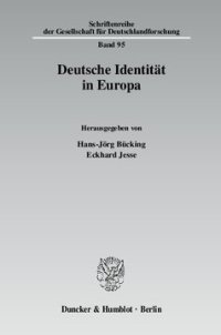 cover of the book Deutsche Identität in Europa