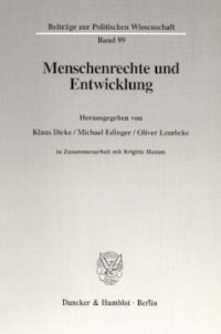 cover of the book Menschenrechte und Entwicklung