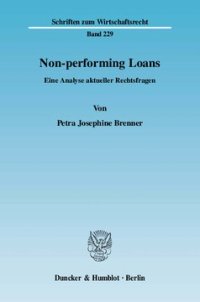 cover of the book Non-performing Loans: Eine Analyse aktueller Rechtsfragen