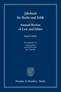 cover of the book Jahrbuch für Recht und Ethik / Annual Review of Law and Ethics: Bd. 9 (2001). Themenschwerpunkt: Schwierige Fälle der Gen-Ethik / Hard Cases in Genethics