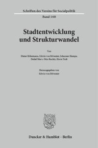 cover of the book Stadtentwicklung und Strukturwandel