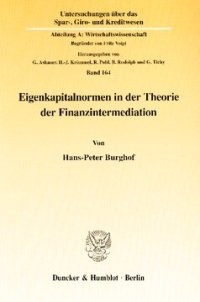 cover of the book Eigenkapitalnormen in der Theorie der Finanzintermediation