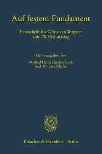 cover of the book Auf festem Fundament: Festschrift für Christean Wagner zum 70. Geburtstag