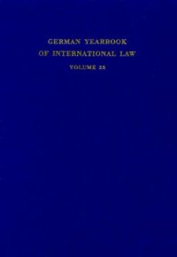 cover of the book German Yearbook of International Law / Jahrbuch für Internationales Recht: Vol. 23 (1980)