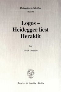 cover of the book Logos - Heidegger liest Heraklit