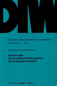 cover of the book Auswirkungen der Europäischen Währungsunion auf die deutsche Wirtschaft