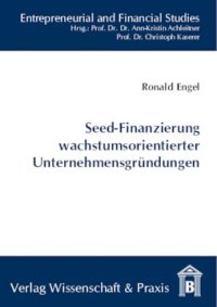 cover of the book Seed-Finanzierung wachstumsorientierter Unternehmensgründungen